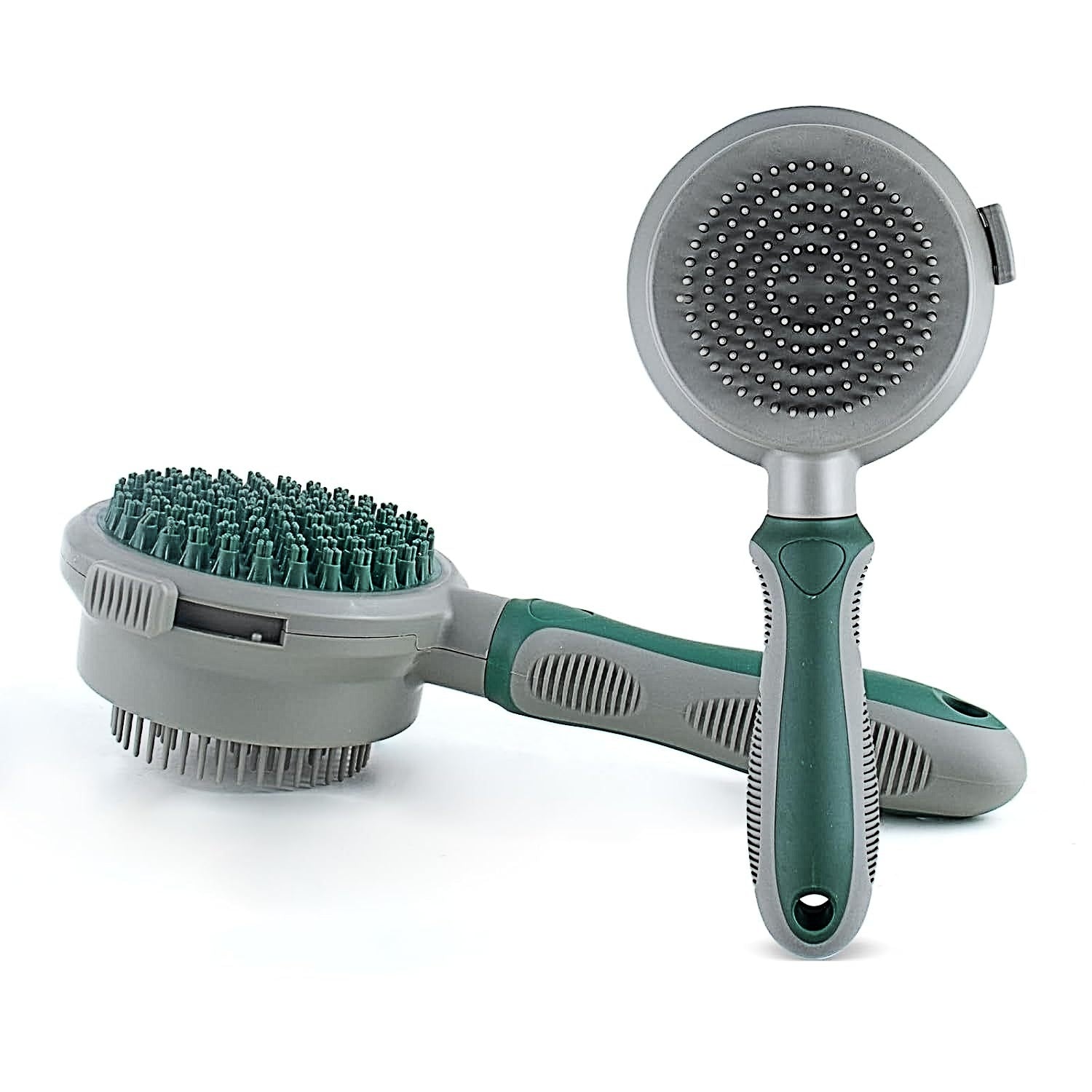 2-in-1 Pet Brush - Detangling and Massage Brush
