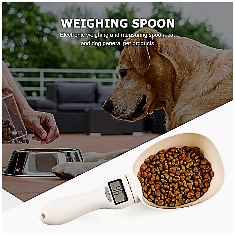 Electronic Pet Food Measuring Spoon with LCD Display
