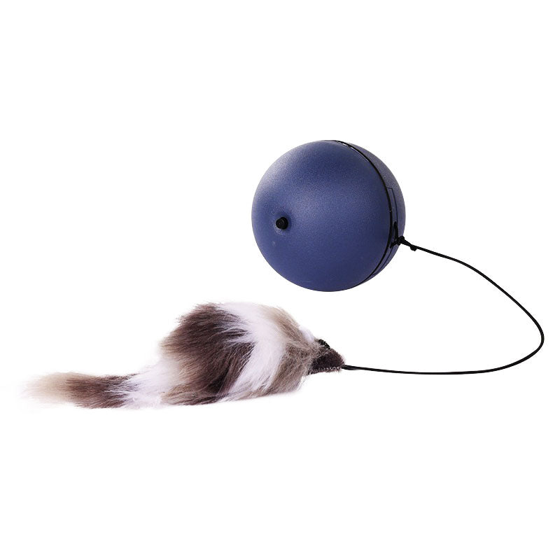 Automatic Electric Ball with Mouse for Cats
