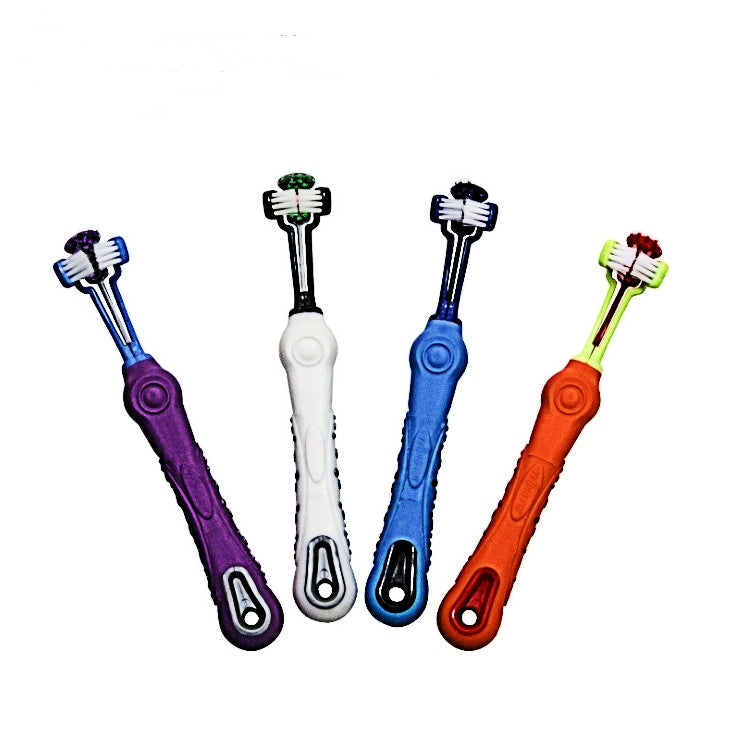 3-Sided Pet Toothbrush