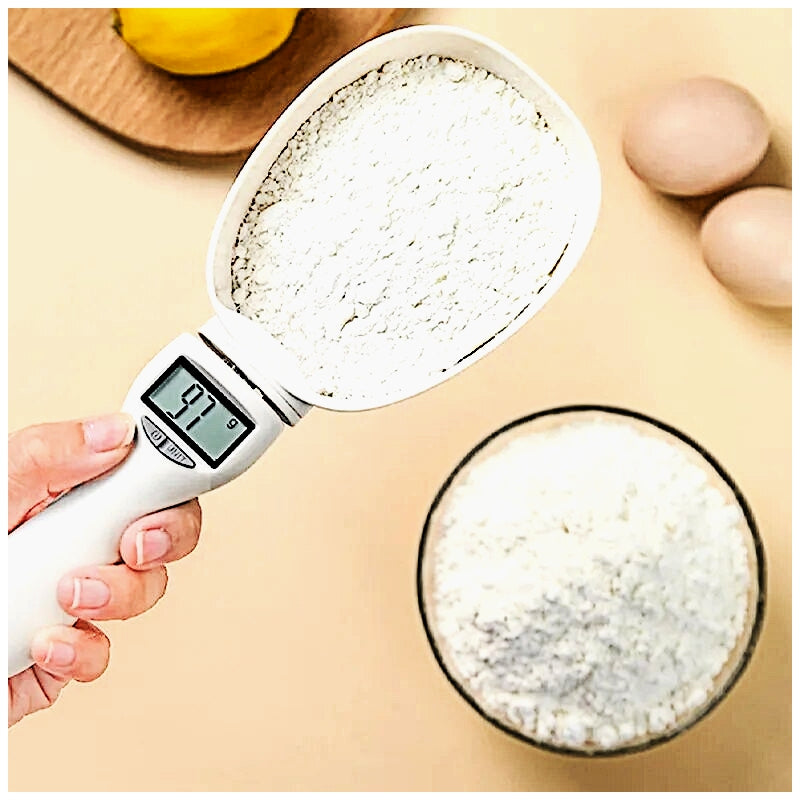 Electronic Pet Food Measuring Spoon with LCD Display