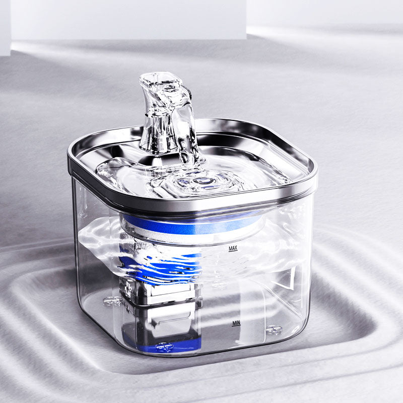 Stainless Steel Water Dispenser for Cats and Dogs