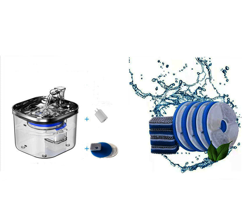 Stainless Steel Water Dispenser for Cats and Dogs