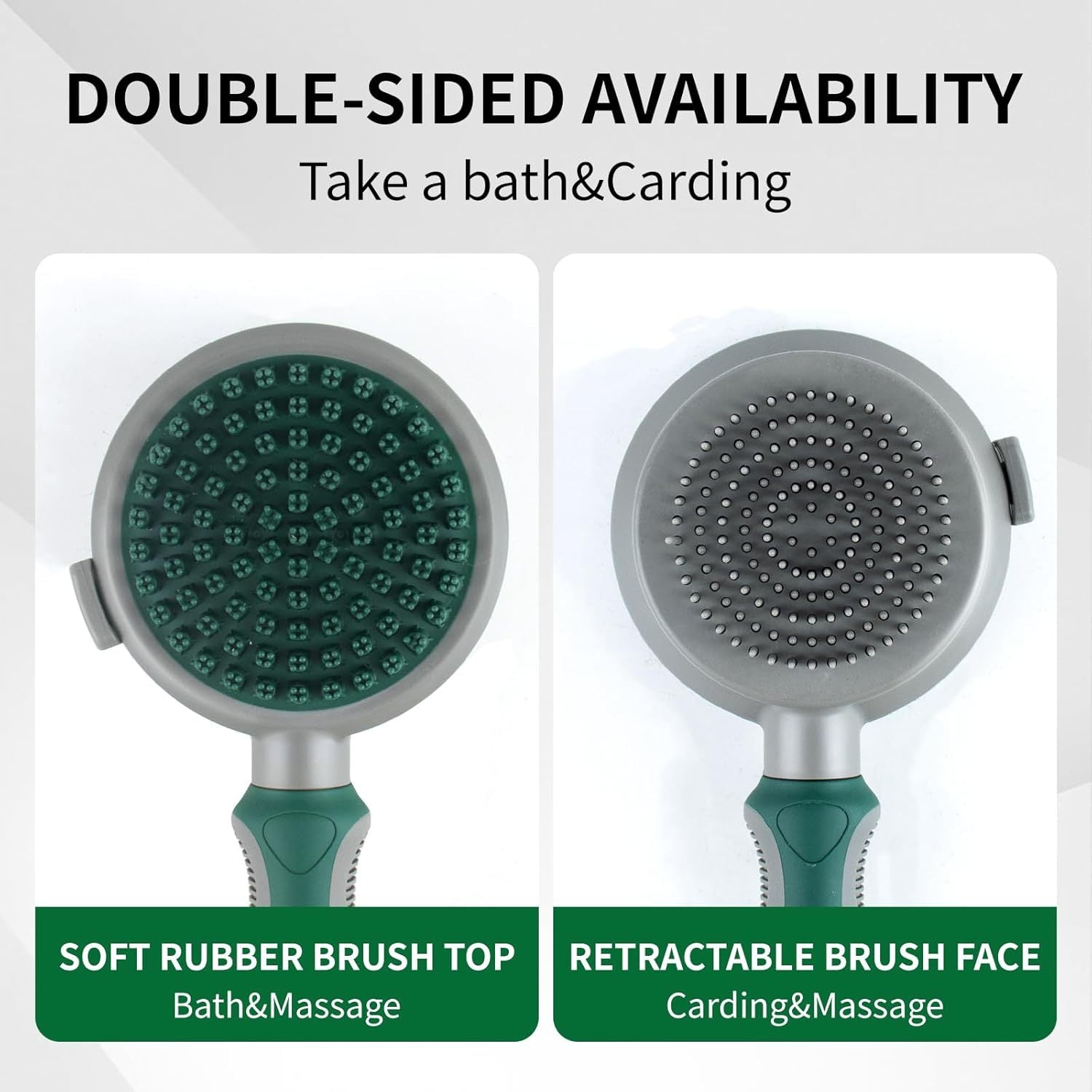 2-in-1 Pet Brush - Detangling and Massage Brush