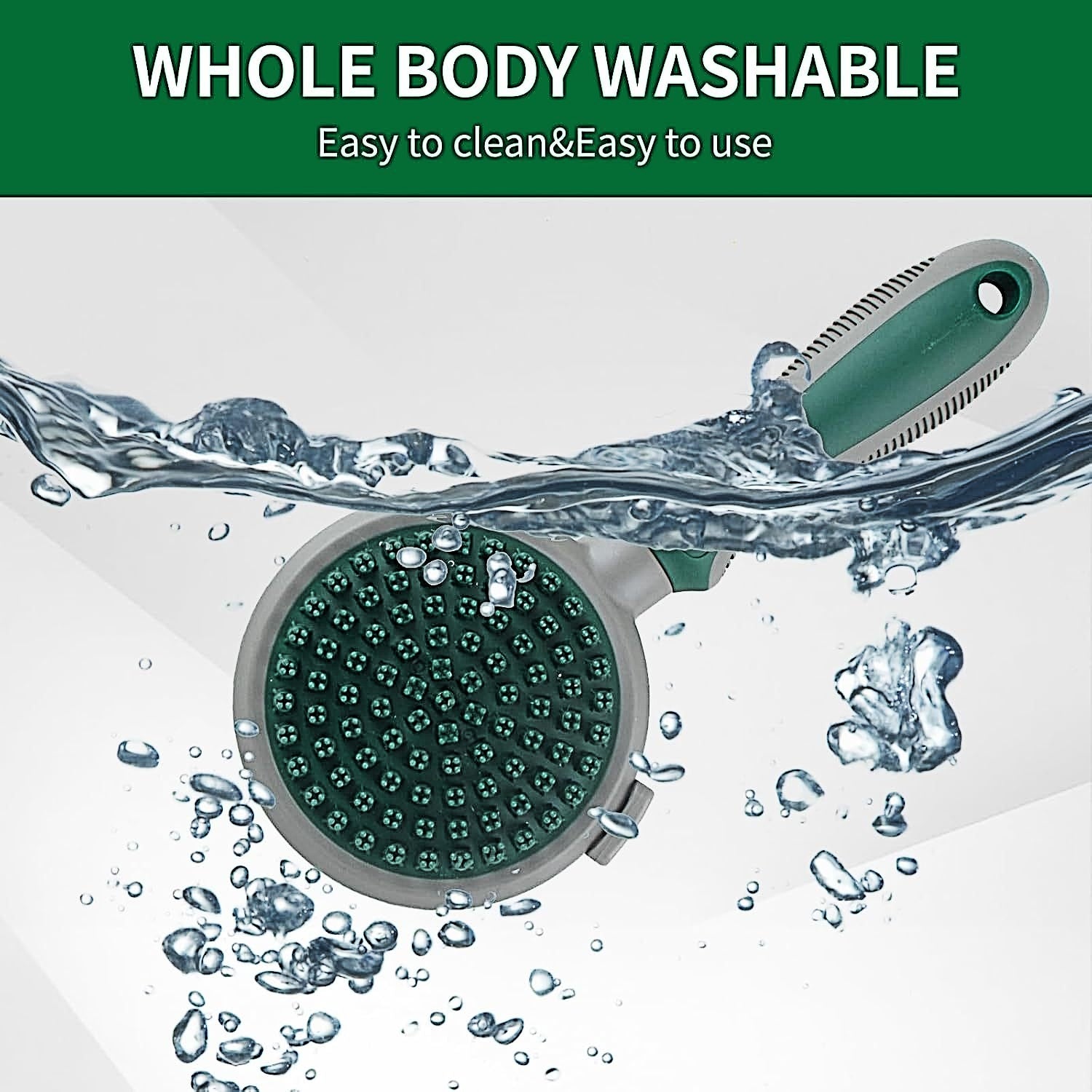 2-in-1 Pet Brush - Detangling and Massage Brush