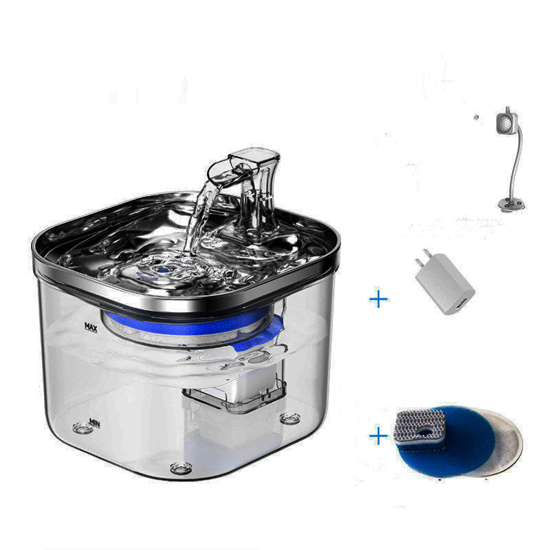 Stainless Steel Water Dispenser for Cats and Dogs