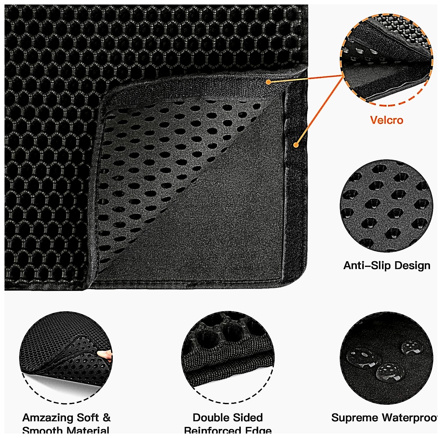 Anti-Scatter Litter Mat