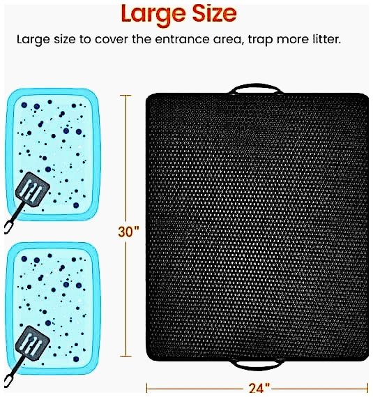 Anti-Scatter Litter Mat
