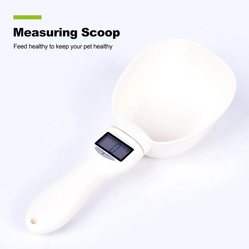 Electronic Pet Food Measuring Spoon with LCD Display