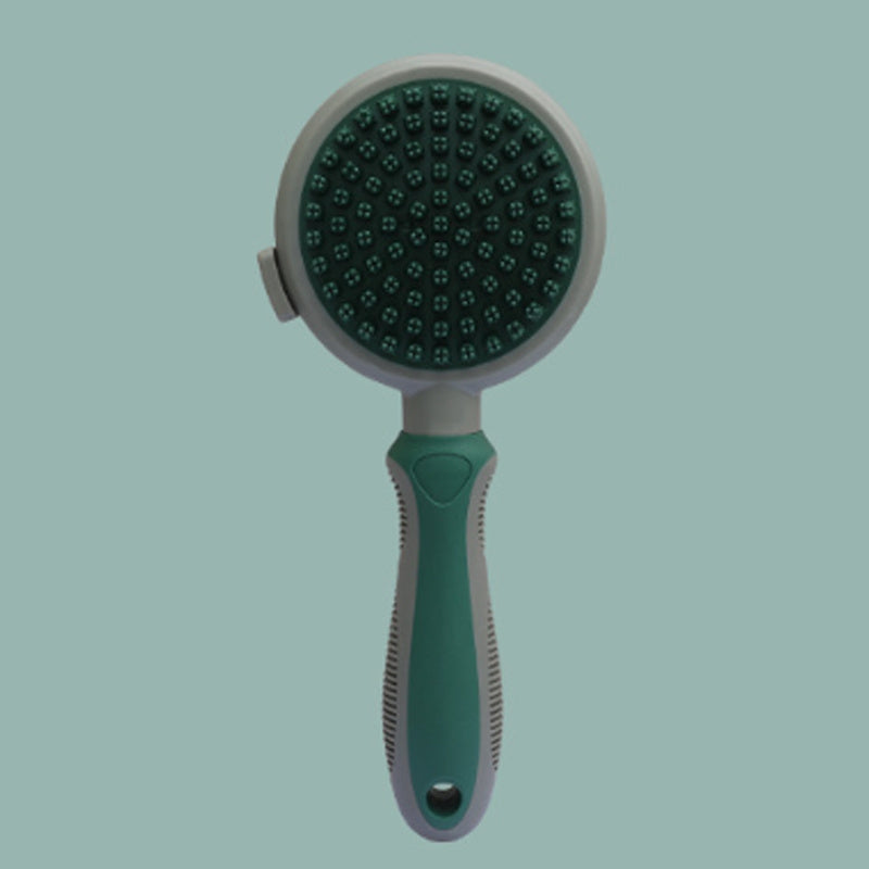 Brosse à Animaux 2-en-1 - Brosse Démêlante et Massage