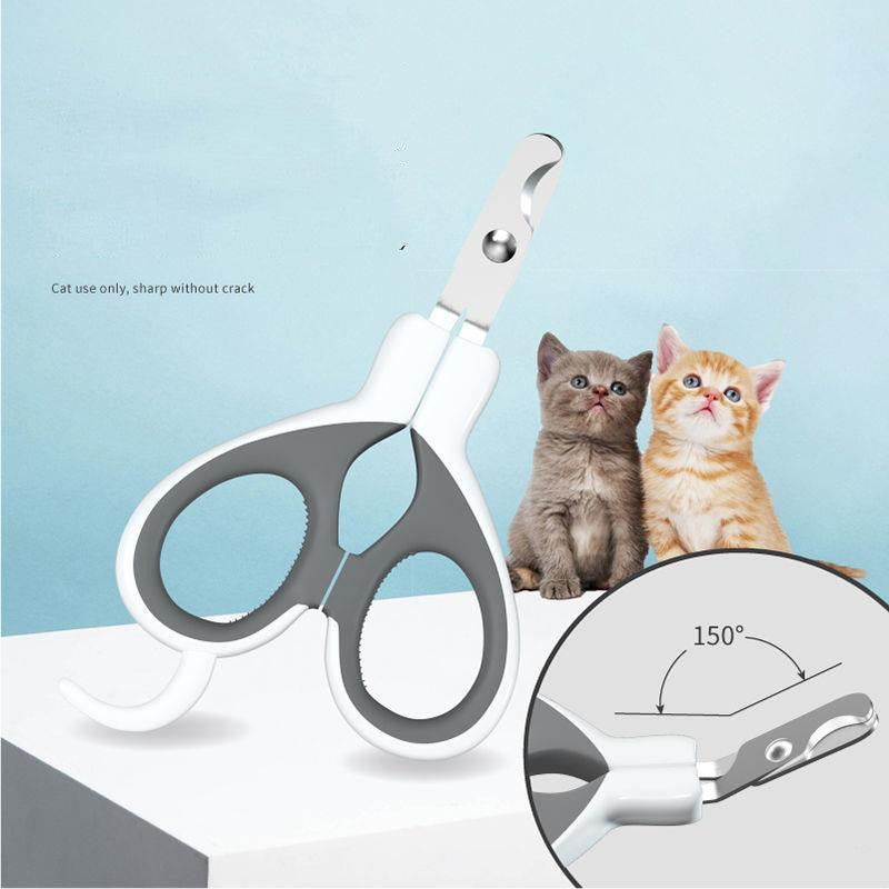  Cat and Dog Nail Scissors grey